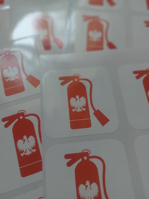 Naklejka, wlepka - Polska Narodowa Gaśnica