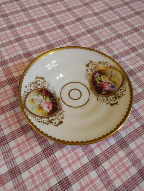 Spodek kolekcjonerski - Tielsch Porzellan Manufaktur ok 1850