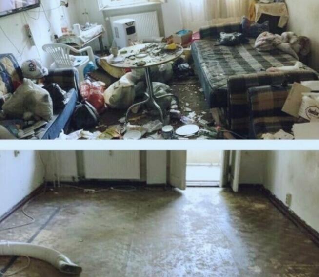 Sprzątanie. Opróżnianie lokali. Wywóz mebli i sprzętu