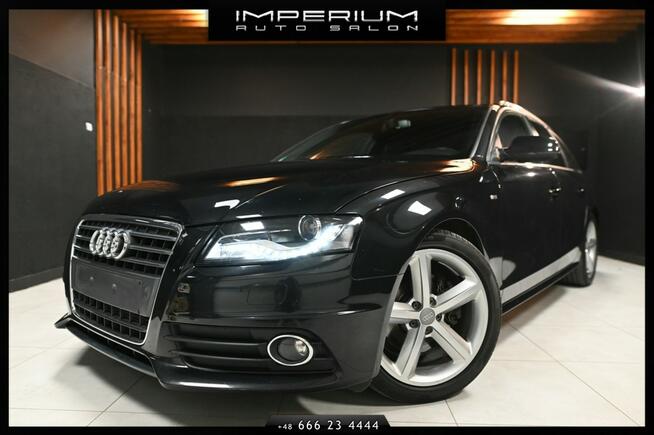 Audi A4 2.0i Turbo 180km 2 x SLINE SPORT Navi Navi Bixenon Bezwypadkowy