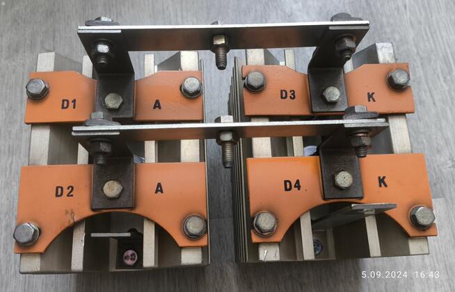 Mostek prostowniczy 100A 600V do spawarki falownika D00-100R