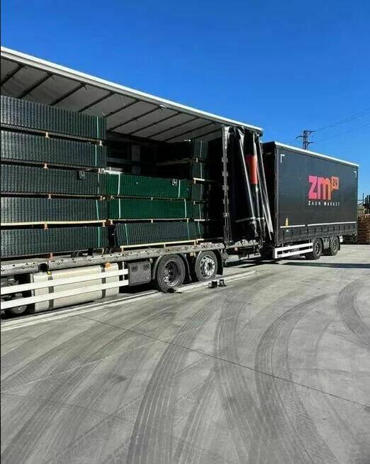 Ogrodzenie Panelowe 3D 1.53m fi4 komplet transport