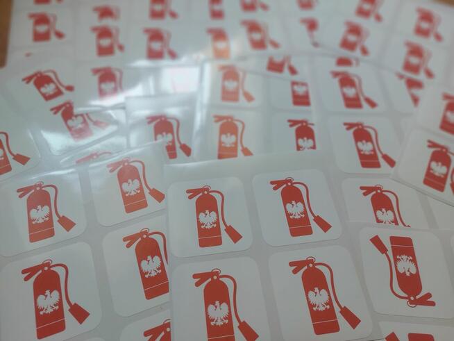 Polska Narodowa Gaśnica - naklejki, wlepki z nadrukiem