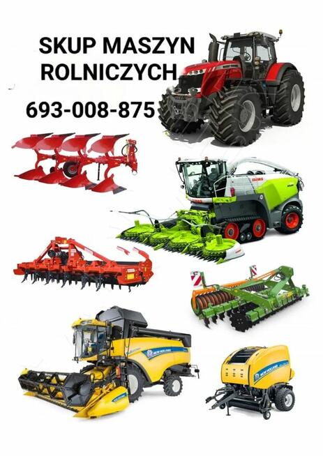 SKUP MASZYN ROLNICZYCH CIĄGNIKÓW - WOJEWÓDZTWO ŚLĄSKIE