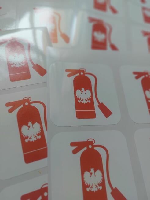 Naklejka, wlepka - Polska Narodowa Gaśnica