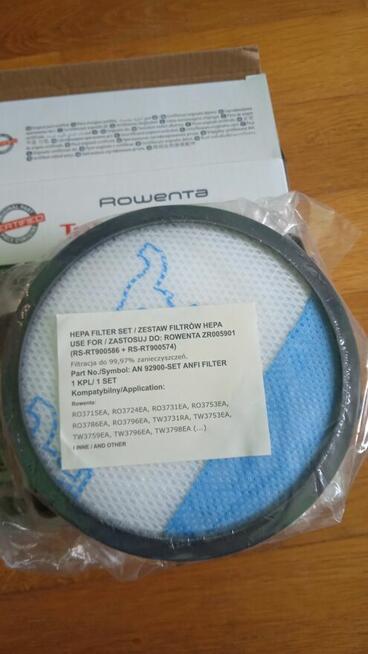 Filtry do odkurzacza Tefal Compact Power