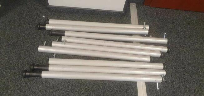 Biurko 160x80 szare biuro dom praca zdalna