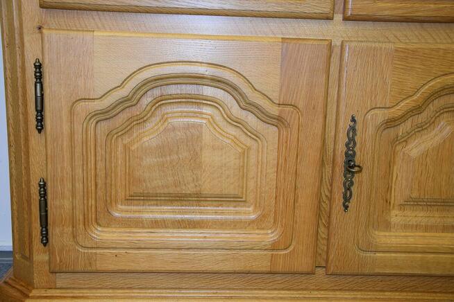 komoda z litego dębu - jak nowa