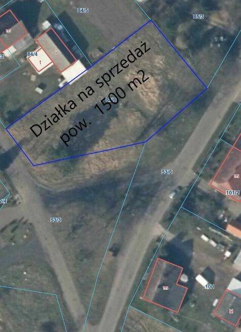 Działka w Bodzęcinie