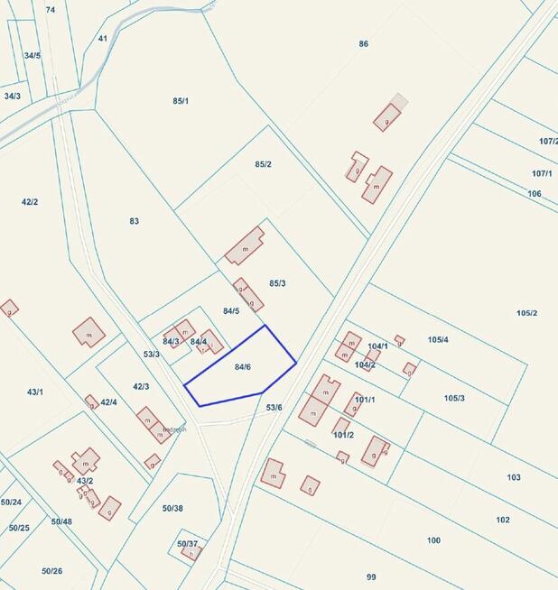 Działka w Bodzęcinie