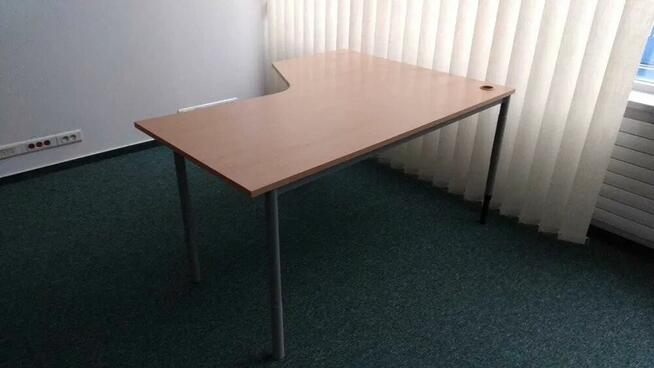 Biurko narożne 120x160 praca zdalna dom biuro firma