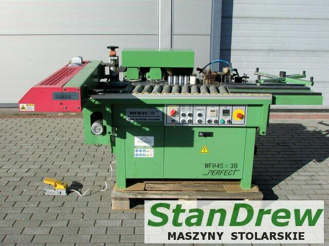 Okleiniarka PERFECT WFB 45 polerką + zaokrąglanie obrzeża