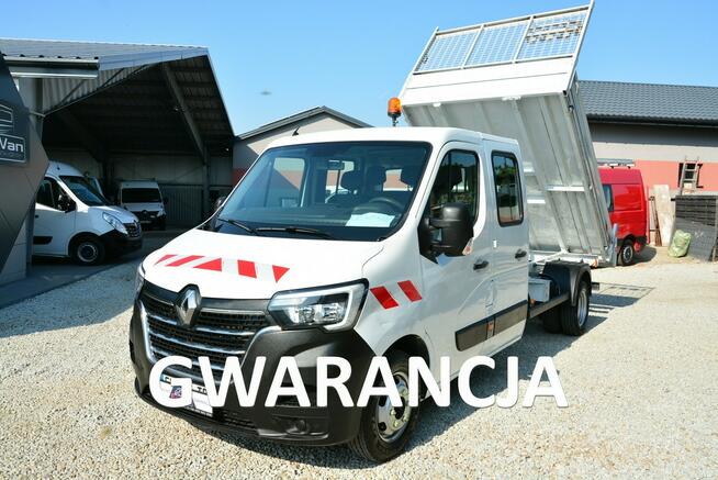 Renault Master wywrotka L4H1 7 osobowy brygadówka doka hak 3500