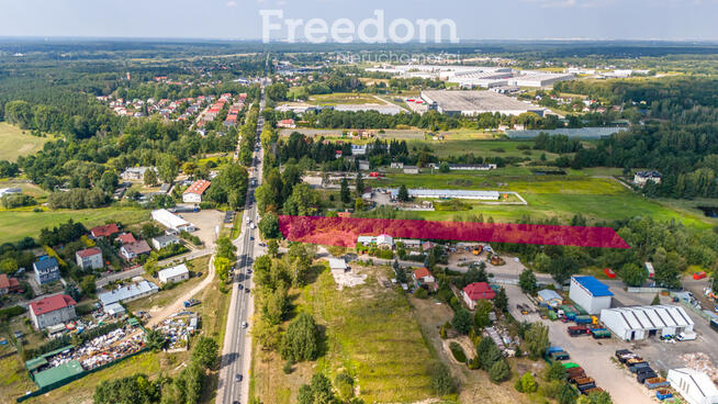 Działka usługowa pod Piasecznem