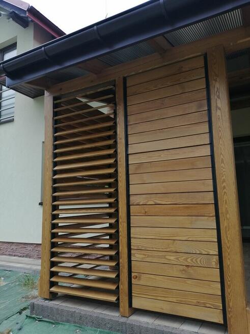 żaluzja regulowana, ruchome deseczki, shuttersy