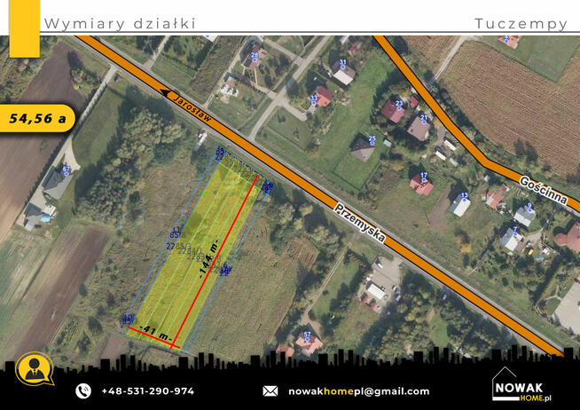 Tuczempy/Sprzedam działki z badaniami gruntu- Działki pod US