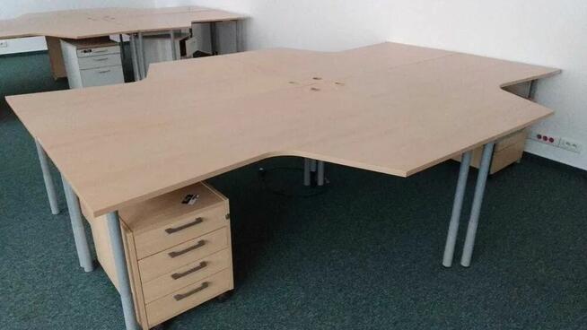 Biurko narożne 120x160 praca zdalna dom biuro firma