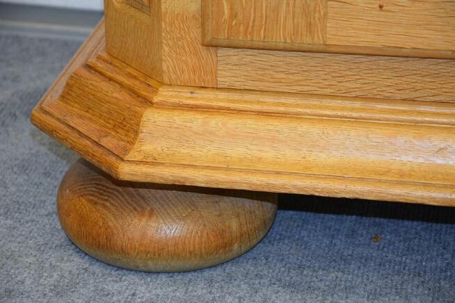 komoda z litego dębu - jak nowa