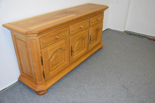 komoda z litego dębu - jak nowa