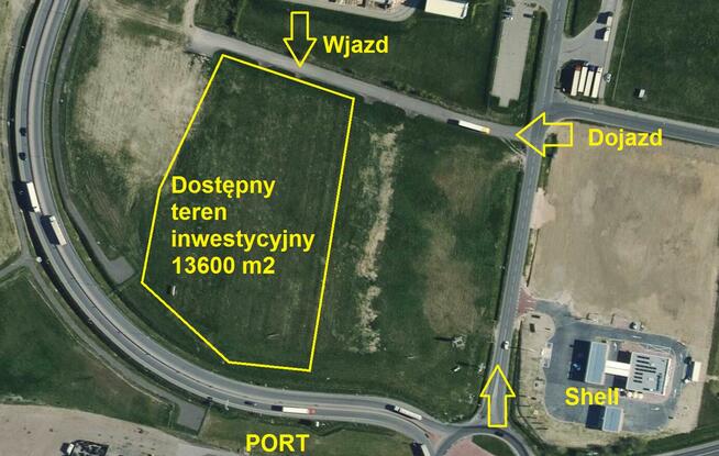 Wynajmę teren inwest. zjazd z autostrady A1 - Węzeł Radomsko