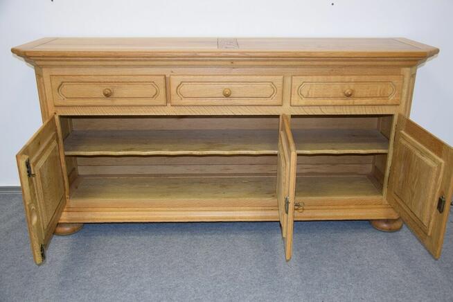 komoda z litego dębu - jak nowa