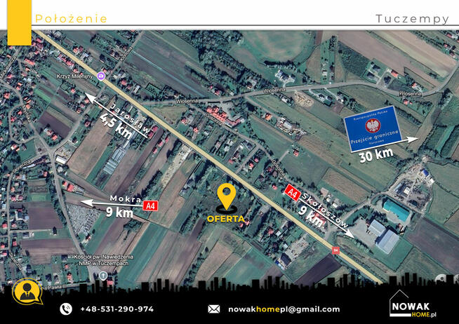 Tuczempy/Sprzedam działki z badaniami gruntu- Działki pod US