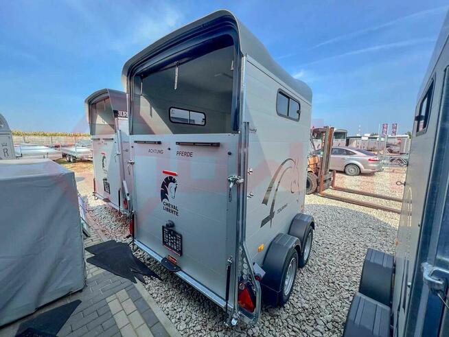 Przyczepa dwukonna aluminiowa Touring Jumping Cheval 2,6t