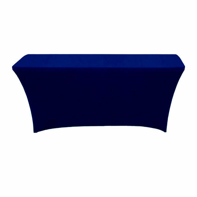 Elastyczny pokrowiec na stół cateringowy butelkowa zieleń