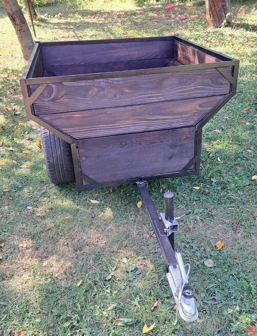 Przyczepka z kiprem do quada, traktorka + GRATIS beczka 220l