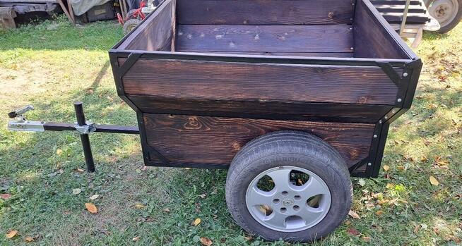 Przyczepka z kiprem do quada, traktorka + GRATIS beczka 220l