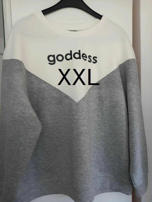 Bluza Damska Beloved Goddess XXL Nowa Szara Rozmiar XXL