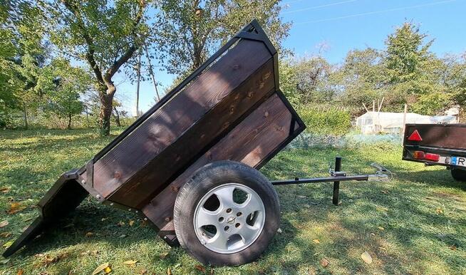 Przyczepka z kiprem do quada, traktorka + GRATIS beczka 220l