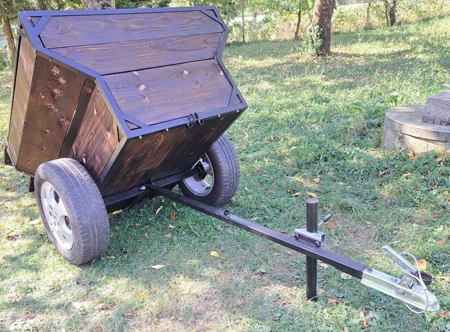 Przyczepka z kiprem do quada, traktorka + GRATIS beczka 220l