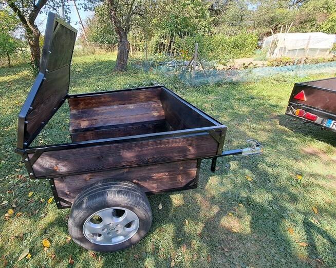 Przyczepka z kiprem do quada, traktorka + GRATIS beczka 220l