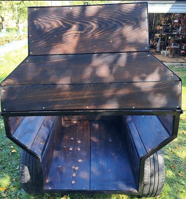 Przyczepka z kiprem do quada, traktorka + GRATIS beczka 220l