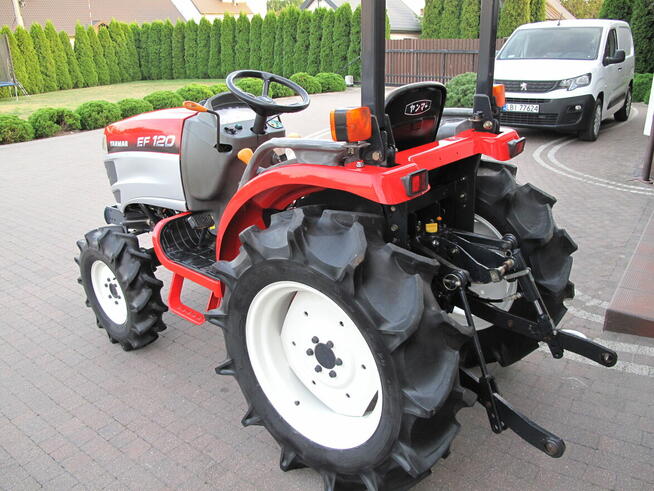 Mini Traktorek Yanmar EF120 4X4 20KM Wspomaganie Rewers Mały