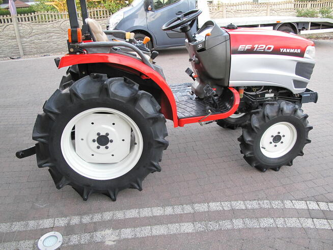 Mini Traktorek Yanmar EF120 4X4 20KM Wspomaganie Rewers Mały