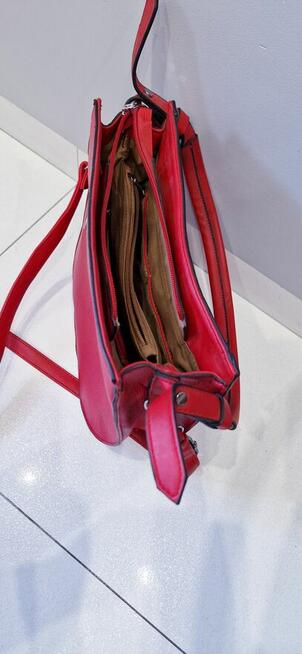 Duża damska torebka do ręki i na ramię