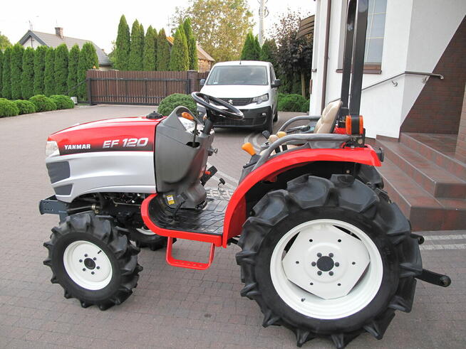 Mini Traktorek Yanmar EF120 4X4 20KM Wspomaganie Rewers Mały