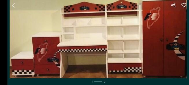 Meble dla chłopca Formuła 1