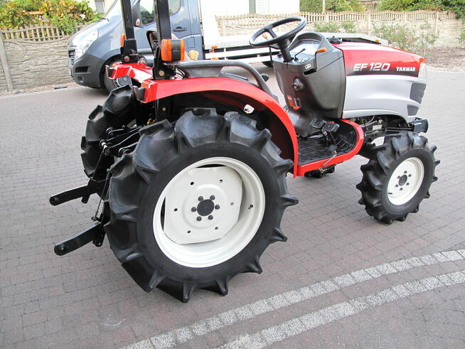Mini Traktorek Yanmar EF120 4X4 20KM Wspomaganie Rewers Mały