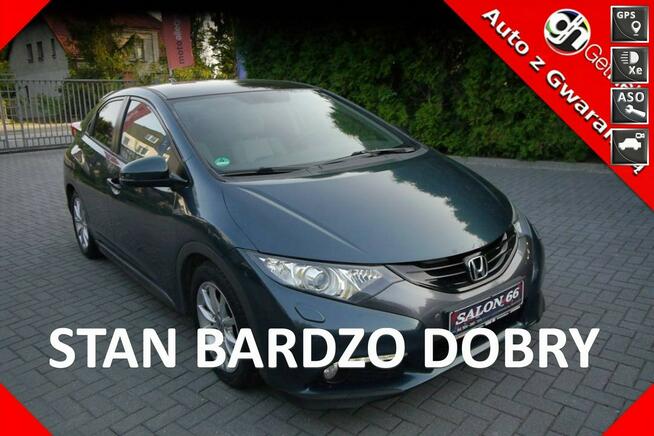 Honda Civic 1.8 Skóra Navi Stan b.dobry 100%Bezwypadkowy Niemiec Gwarancja 12-mc