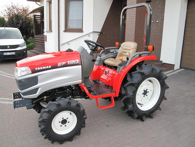 Mini Traktorek Yanmar EF120 4X4 20KM Wspomaganie Rewers Mały