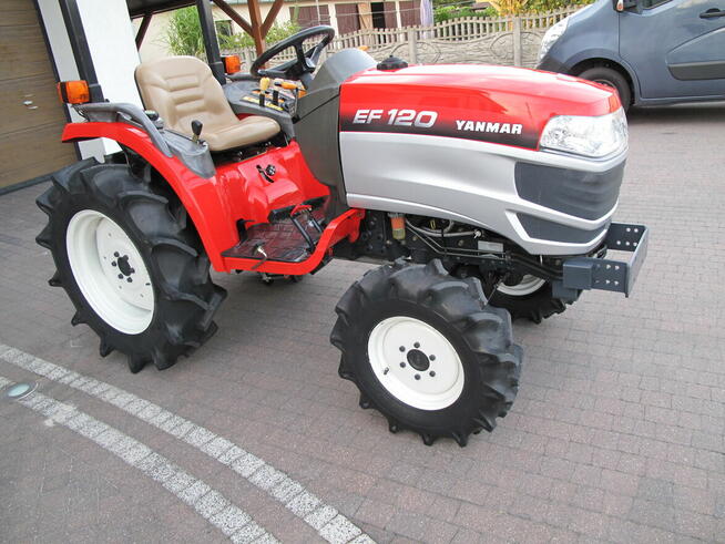 Mini Traktorek Yanmar EF120 4X4 20KM Wspomaganie Rewers Mały