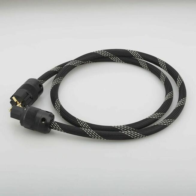 Premium Kabel Zasilający Hi-Fi Audio Maksymalna Jakość Dźwię