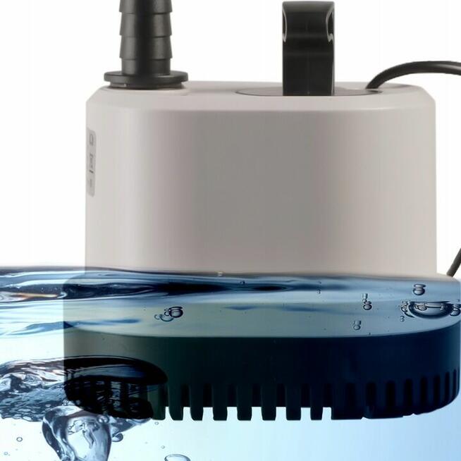 Pompa 2500L.Niskie Zanużenie 2,5cm.Podtopienia.Basen.Oczko