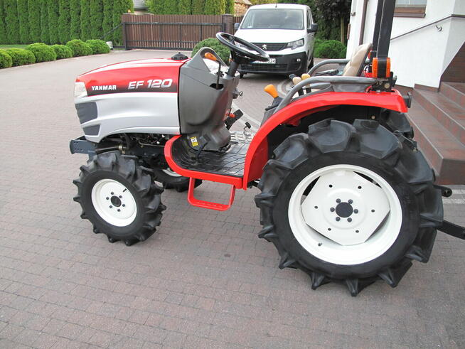 Mini Traktorek Yanmar EF120 4X4 20KM Wspomaganie Rewers Mały