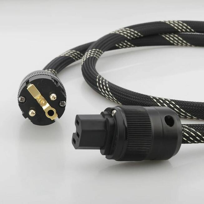 Premium Kabel Zasilający Hi-Fi Audio Maksymalna Jakość Dźwię