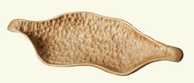 Drewniana misa z drena dębowego