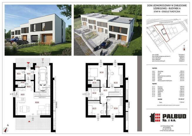 Wodzisław Śl. os. Turzyczka - domy jednorodzinne